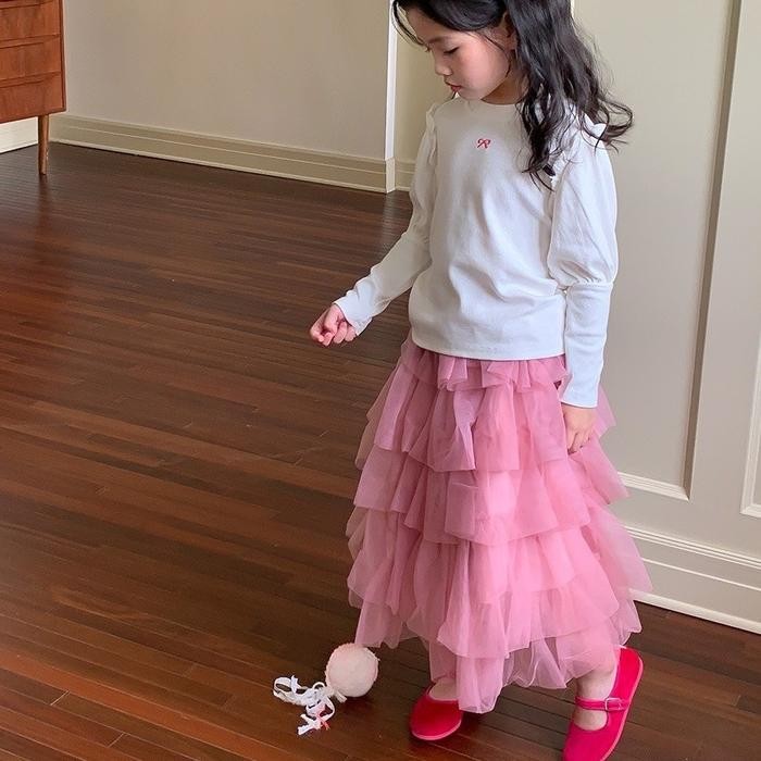 

TERLARIS 2-6 thn ROK PANJANG TUTU ANAK SKIRT NGEMBANG TULLE catalog NXTY TAS READY STOCK