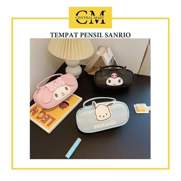 

DISKON TEMPAT PENSIL SANRIO BAHAN PU PREMIUM / PENCIL CASE SANRIO / TEMPAT ALAT TULIS ANAK SEKOLAH