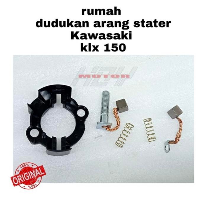 Rumah dudukan areng arang stater starter Kawasaki KLX 150