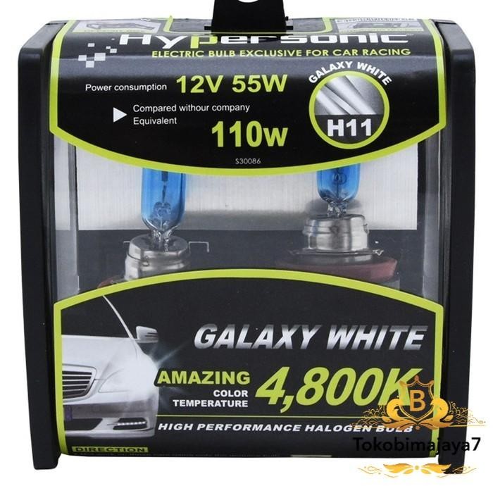 Sale Lampu Led Mobil H11 55W Hypersonic - Cool Daylight
