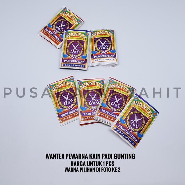 

WANTEX PAKAIAN CAP PADI SUMBO BAJU WANTEK PERWARNA BAHAN KAIN