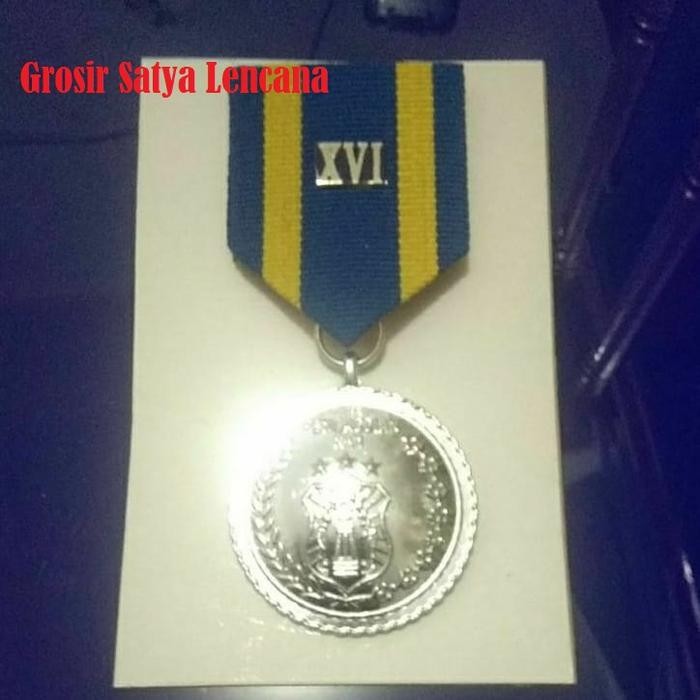 Azka Medali Pdu 16 Tahun Polri Satya Lencana