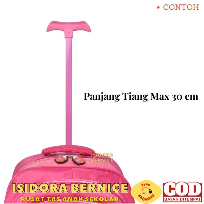 Trolley Tas Anak Tas Koper Anak Perempuan Remaja Bahan Halus Dan Tebal