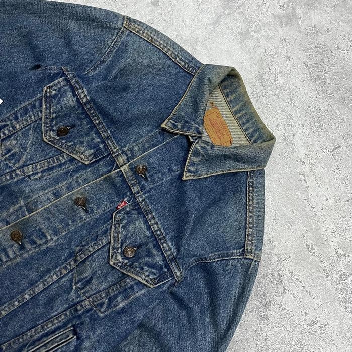 70 s vintage levis denim jacket trucker levis 70506 - 2017