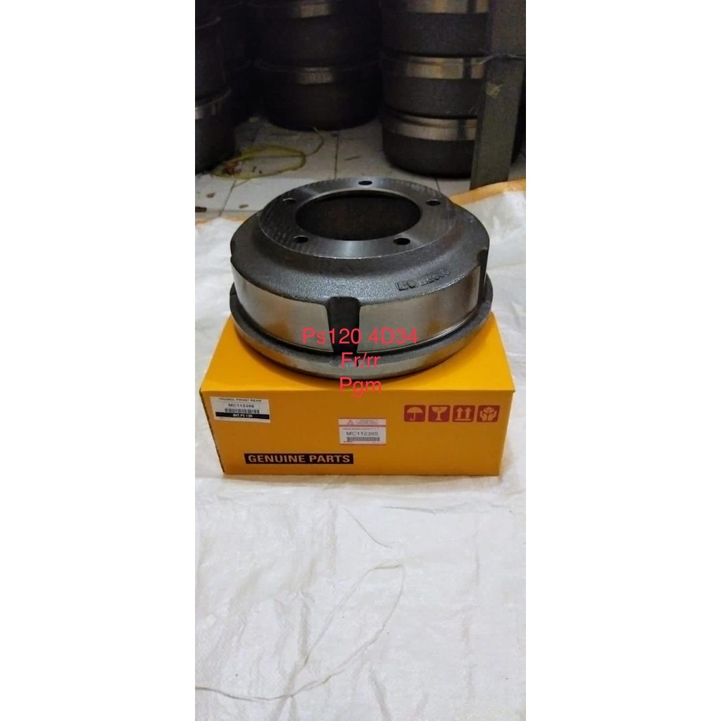 Otomotif Tromol Depan Belakang Brake Drum Rear Ps120 4D34 Modiv