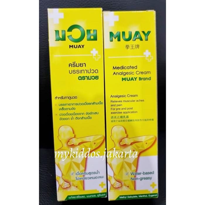 Namman Muay Analgesic Cream 100G [Original Thai 100%]