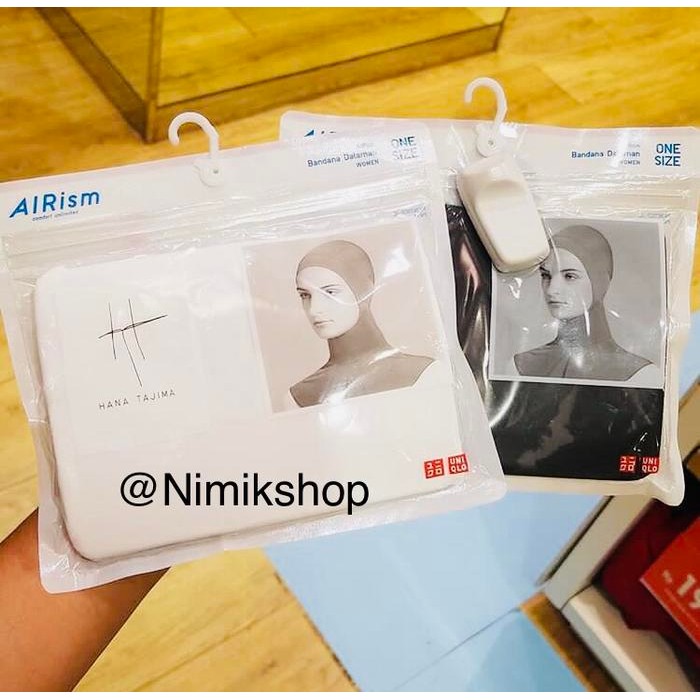 (Allthebest) ( Original ) UNIQLO Hana Tajima AIRISM bandana hijab UNIQLO ciput