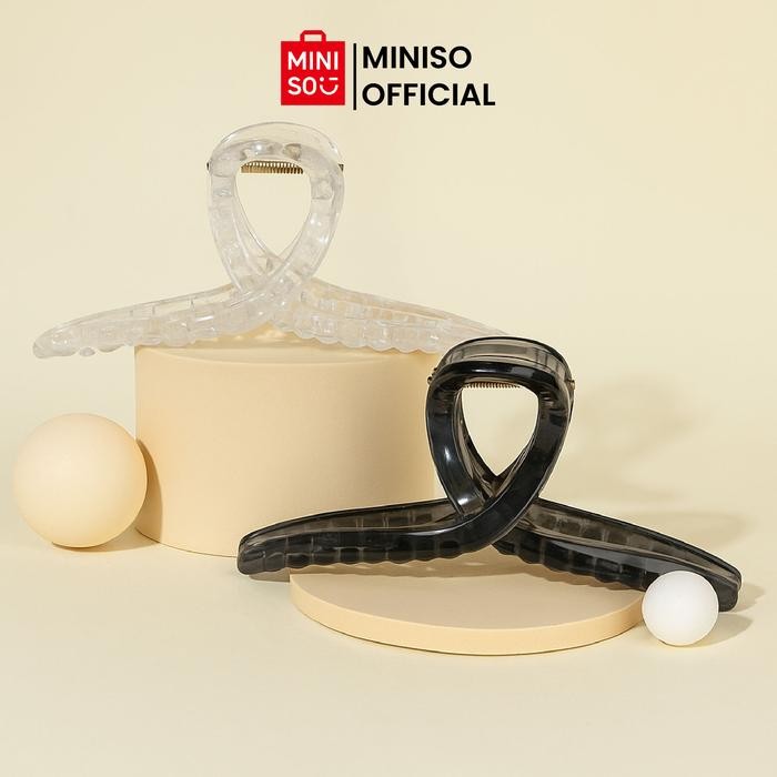 Miniso Jepit Rambut Jedai Hair Claw Jepitan Rambut ala Korea Set Jepit Rambut 2pcs