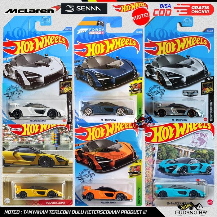 HOT WHEELS MCLAREN SENNA EASY PACK