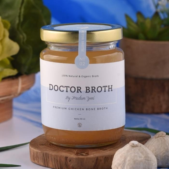 

ORIGINAL chicken bone broth premium ( bening ) READY STOCK