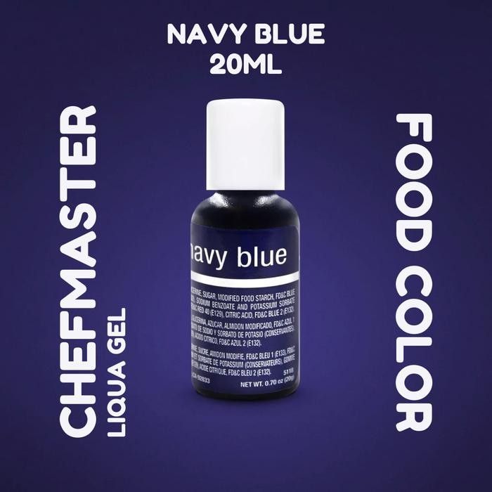 

Chefmaster LiquaGel Navy Blue 20gr