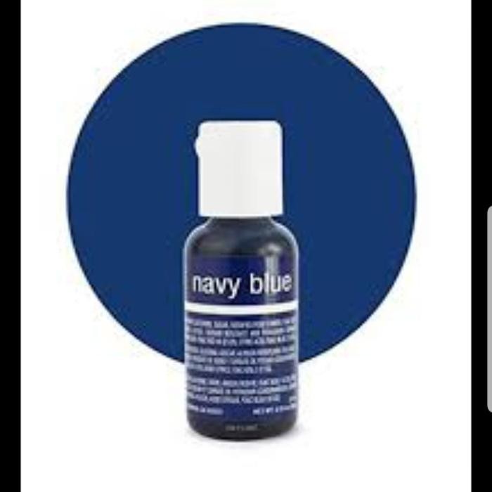 

Chefmaster 20Gr Navy Blue / soft gel pewarna icing color