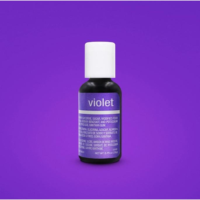 

Violet Chefmaster Liqua-Gel Food Coloring 20 ml