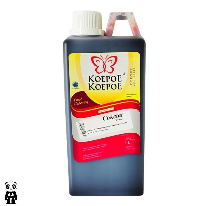 

Koepoe Koepoe Pewarna Coklat 1 Liter Food Coloring Brown 1L