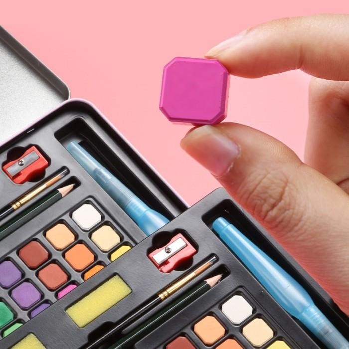 

1 Set Cat Air Isi 36 Dan 60 Warna / 1 Set Cat Air Free Kuas