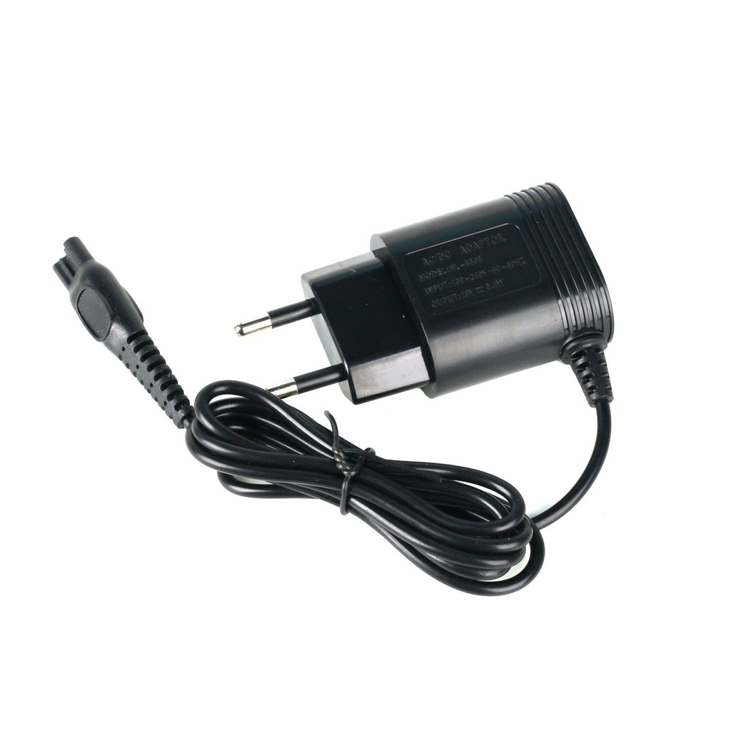2-Prong Charger EU Plug Power Adapter for PHILIPS Shavers HQ8505/6070/6075/6090 Shaving Machine 15V