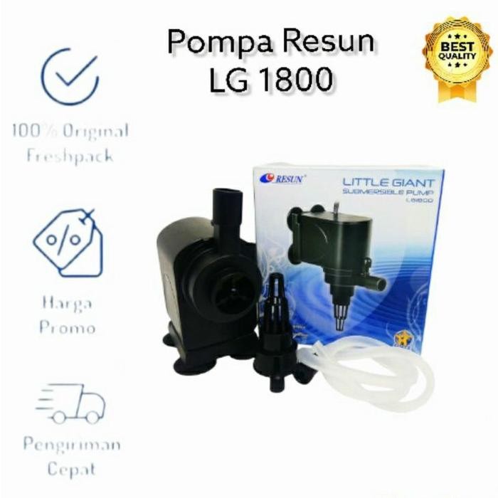 Resun LG-1800 Pompa Air Aquarium Submersible Pump Resun LG 1800 Sp1800