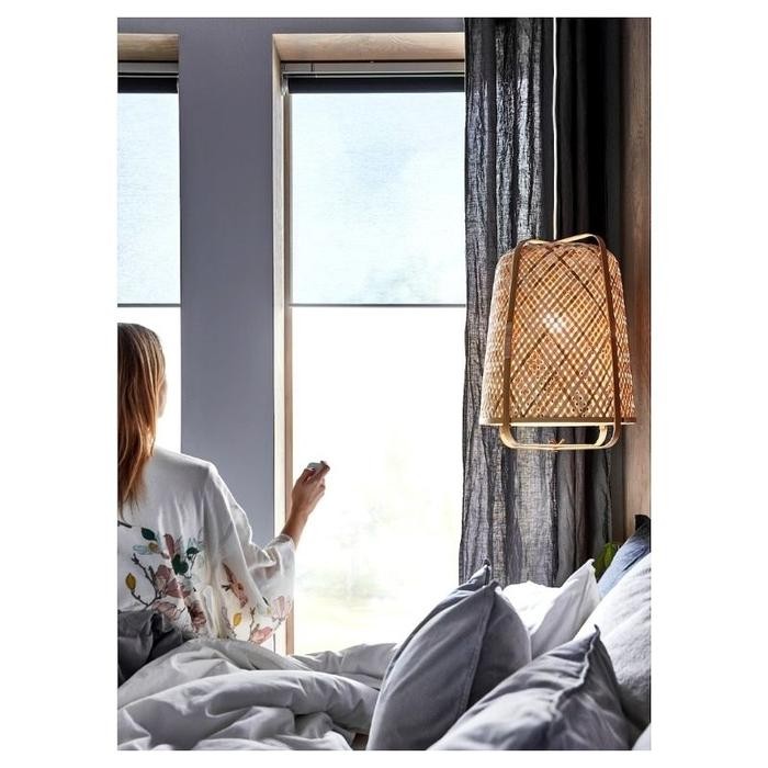 ROLLER BLIND/TIRAI GULUNG WIRELESS OTOMATIS DG REMOTE Berkualitas