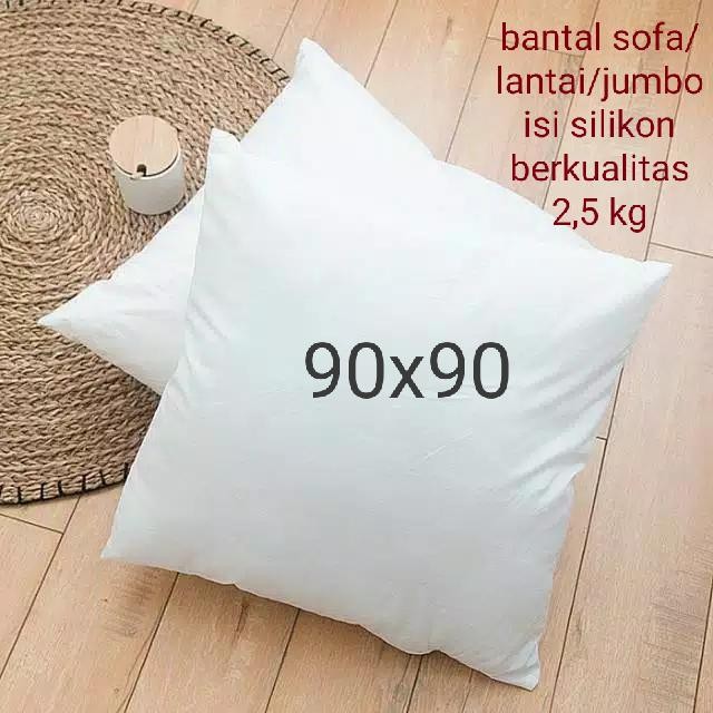 Bantal Jumbo 90X90 Isi Silicone 2,5 Kg Kode 15