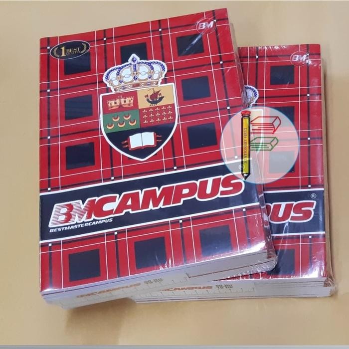 

Buku Tulis Campus Bmc ( Maxi Campus) 50 Lembar 10 Buku