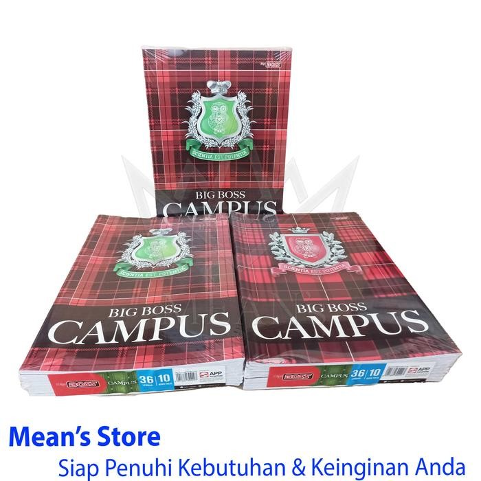 

Buku Big Boss Campus 36 Lembar / Buku Campus 36 / Kampus Smp Smk