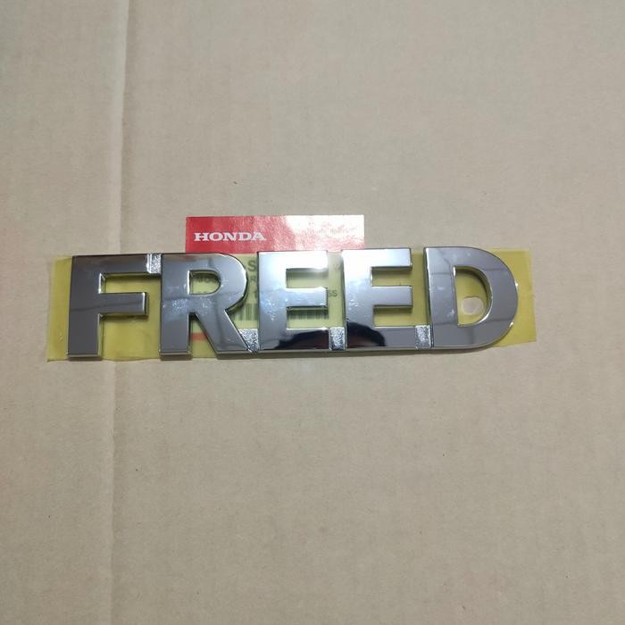 Emblem Freed Genuine Honda Freed