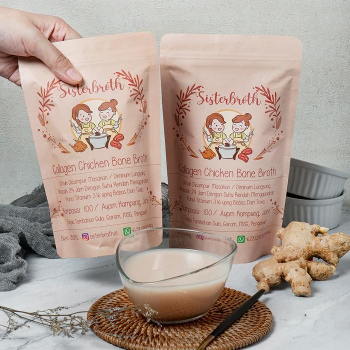 

ORIGINAL Collagen Chicken Bone Broth READY STOCK