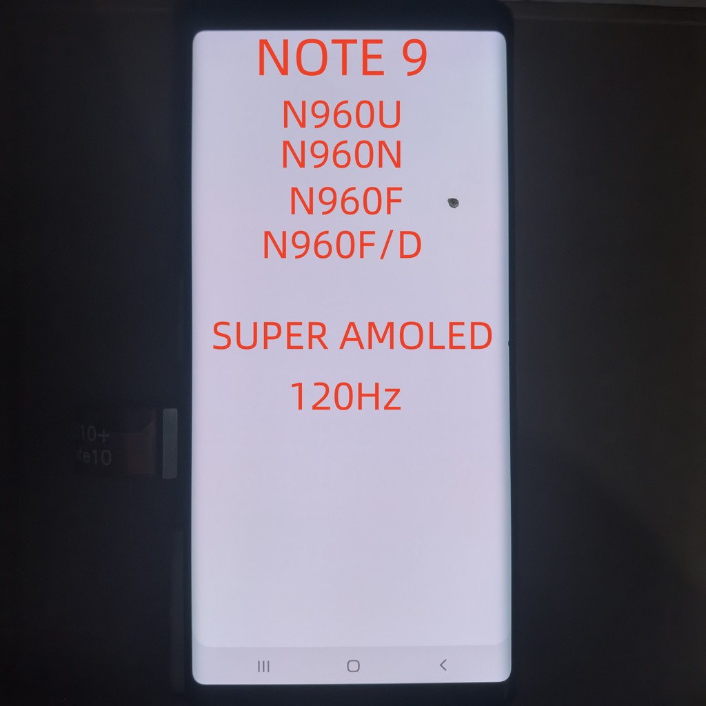 100% Test 6.4'' SUPER AMOLED LCD for SAMSUNG GALAXY Note 9 N960 N960F N960N Display Touch Screen Dig