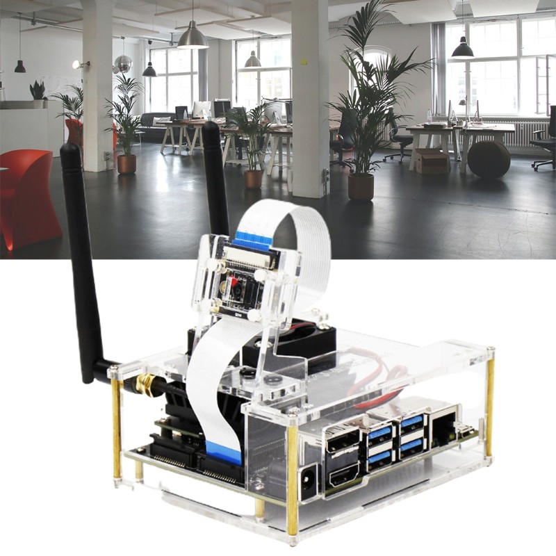 Acrylic case for NVIDIA Jetson Nano(Jetson Nano, camera not included)