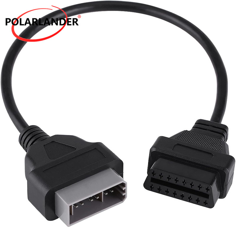 14Pin To 16Pin Obd1 Obd2 Cable For Nissan Car Diagnostic Scanner Connector