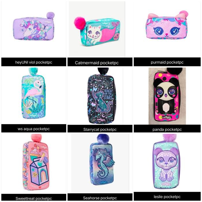 

SMIGGLE POCKET PENCIL CASE/ KOTAK PENSIL/ KADO