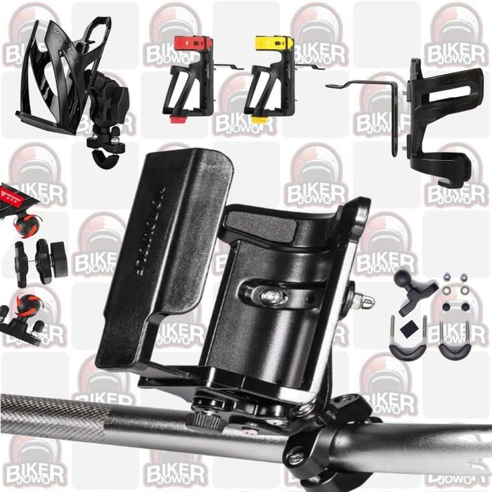 MOTOWOLF BOTTLE HOLDER TEMPAT BOTOL MINUM TOURING MOTOR BRACKET
