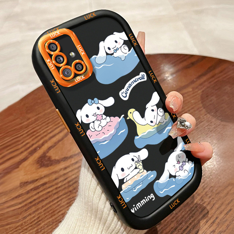 Casing Hp untuk Samsung A51 M40s Case Casing HP Softcase Puff Kasing ponsel Drop silikon tahan Kelin