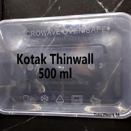 Food Container/Kotak/Box Makanan/Wadah Plastik 500ml