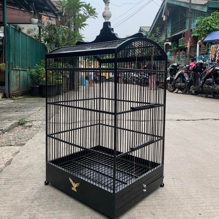 SANGKAR KANDANG KOTAK RADJA COMPANY HITAM NO 1 & 2