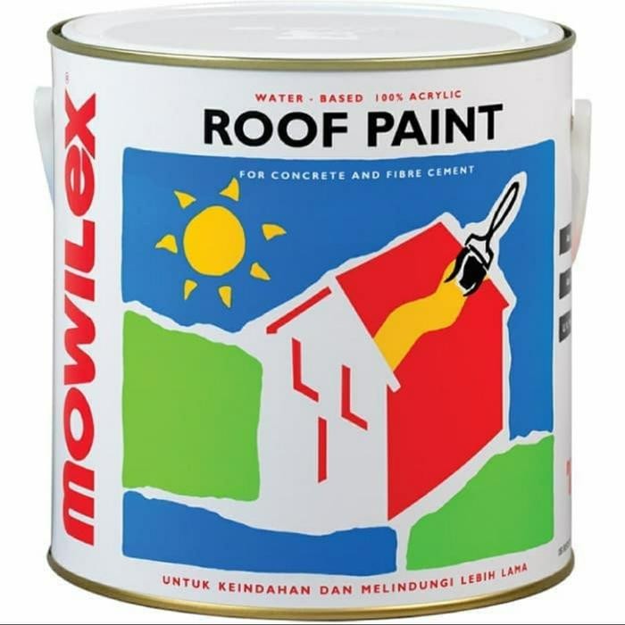 Cat Genteng Mowilex RoofPaint Roof Paint Mowilex @Gln