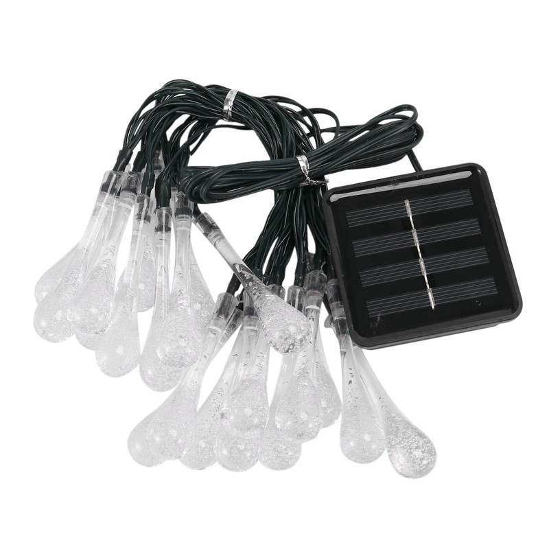 Solar String Lights Solar Pendant Light Waterproof Solar Garden Lights Outdoor Colored Lights