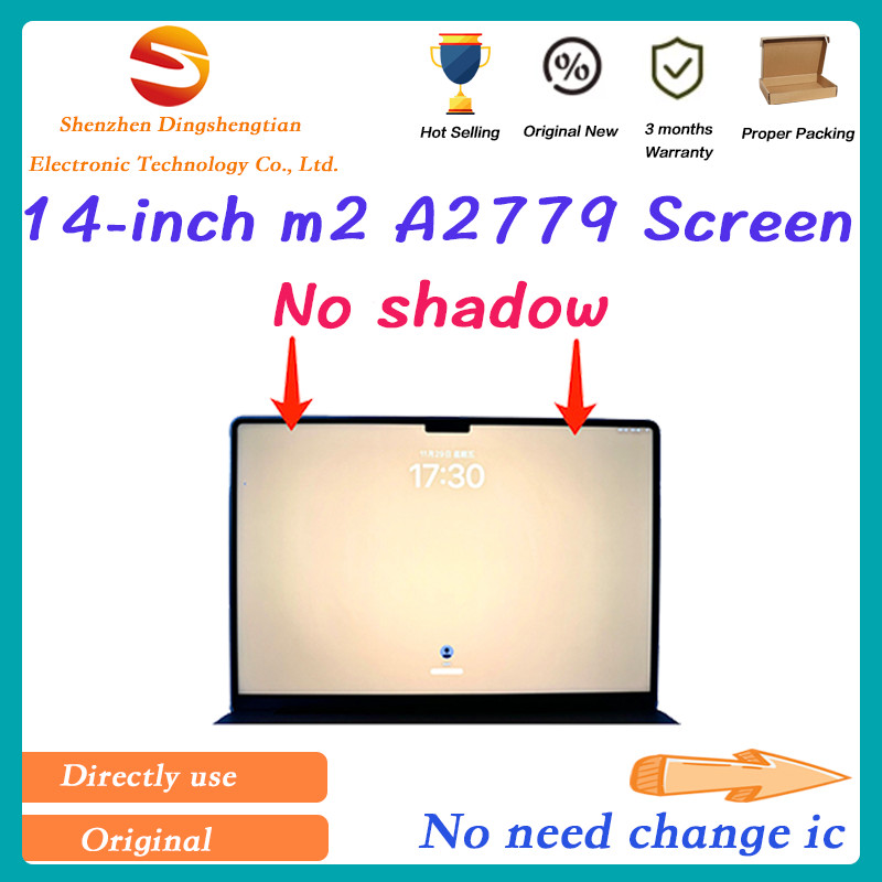 Replacement For Macbook Pro M2 Max Retina 14 Inch A2779 LCD Screen Assembly 2023 Display Space Gray 