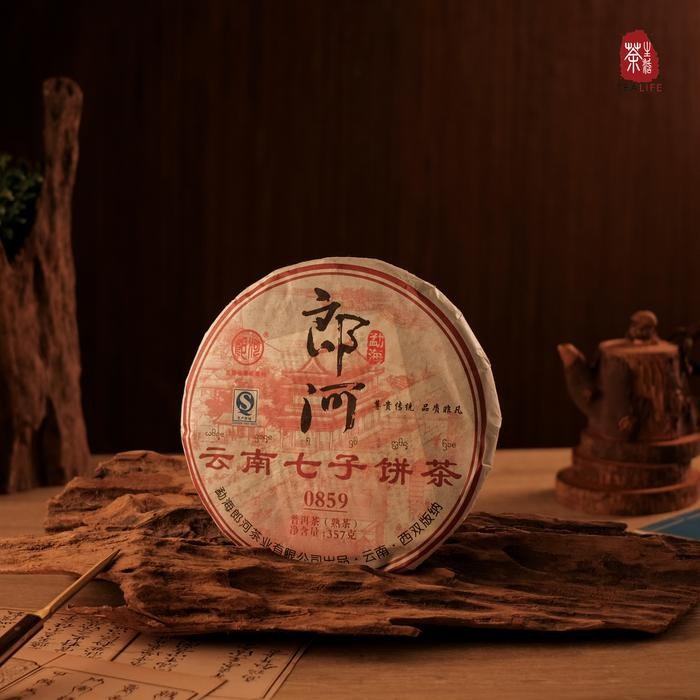 

(PREMIUM TEA) Chinese Tea/Pu Erh Tea LANG HE - Teh Matang 357 Gram