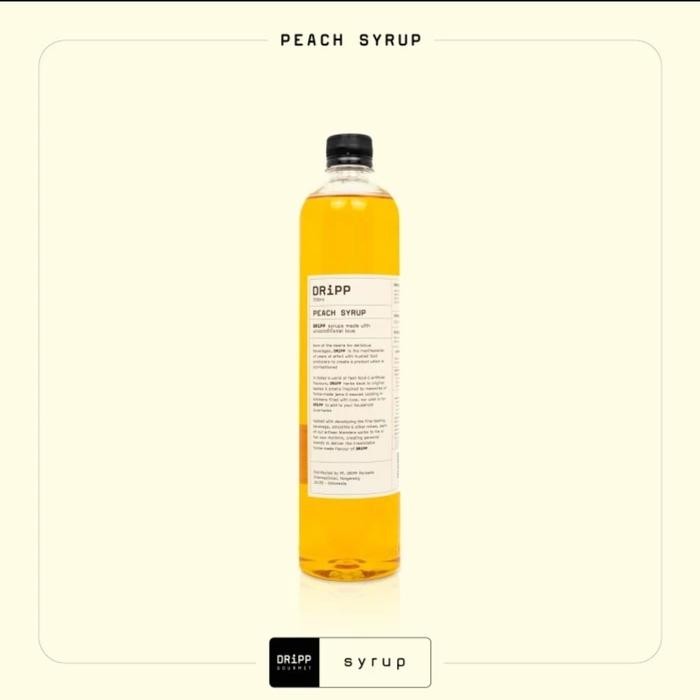 

DRiPP Peach Syrup - Sirup Persik 760 ml