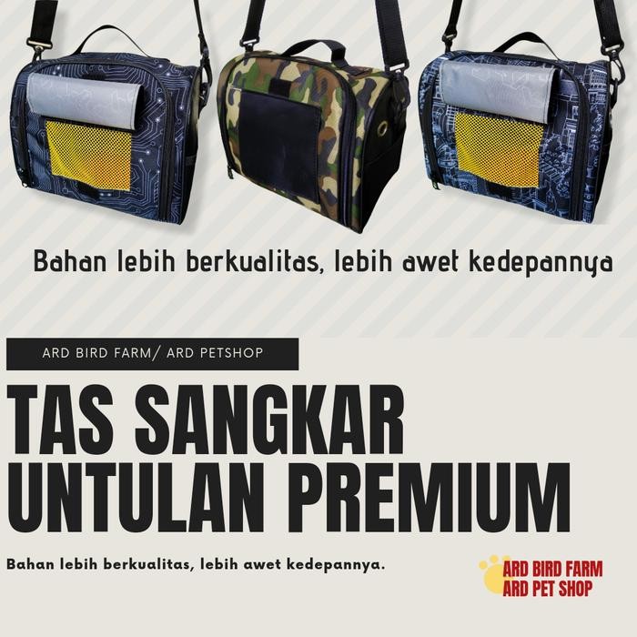 Tas Kandang Hewan Burung Lovebird Untulan