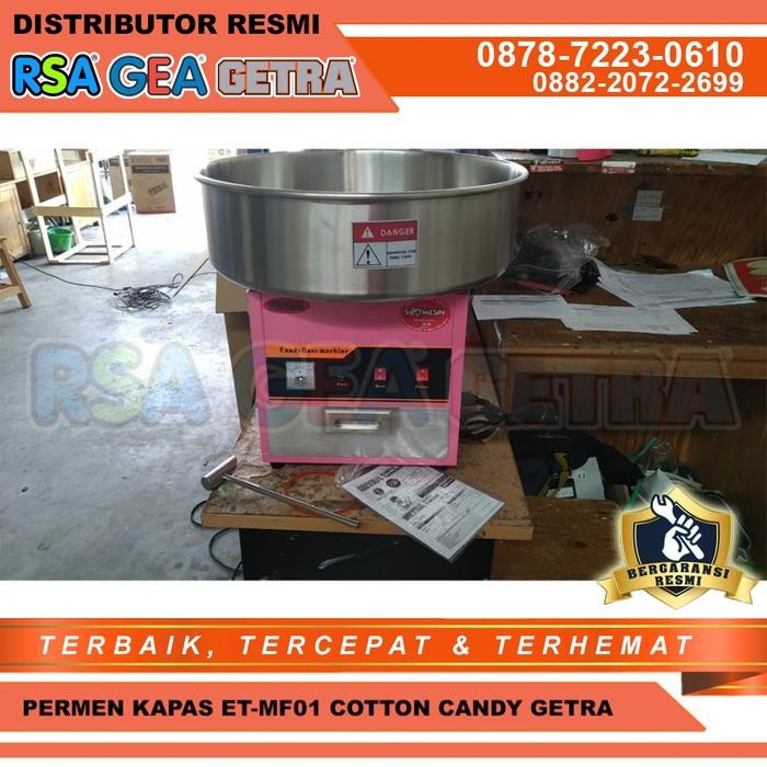 MESIN UNTUK MEMBUAT GULALI / PERMEN KAPAS ET-MF01 COTTON CANDY GETRA KODE 932