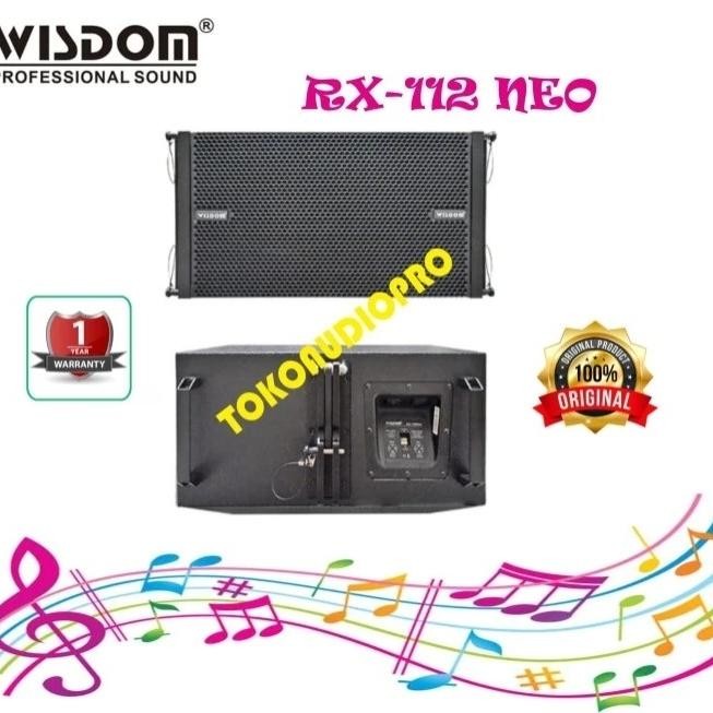 Wisdom RX112 Neo Speaker Line Array Pasif Original RX-112 Berkualitas Terbaik