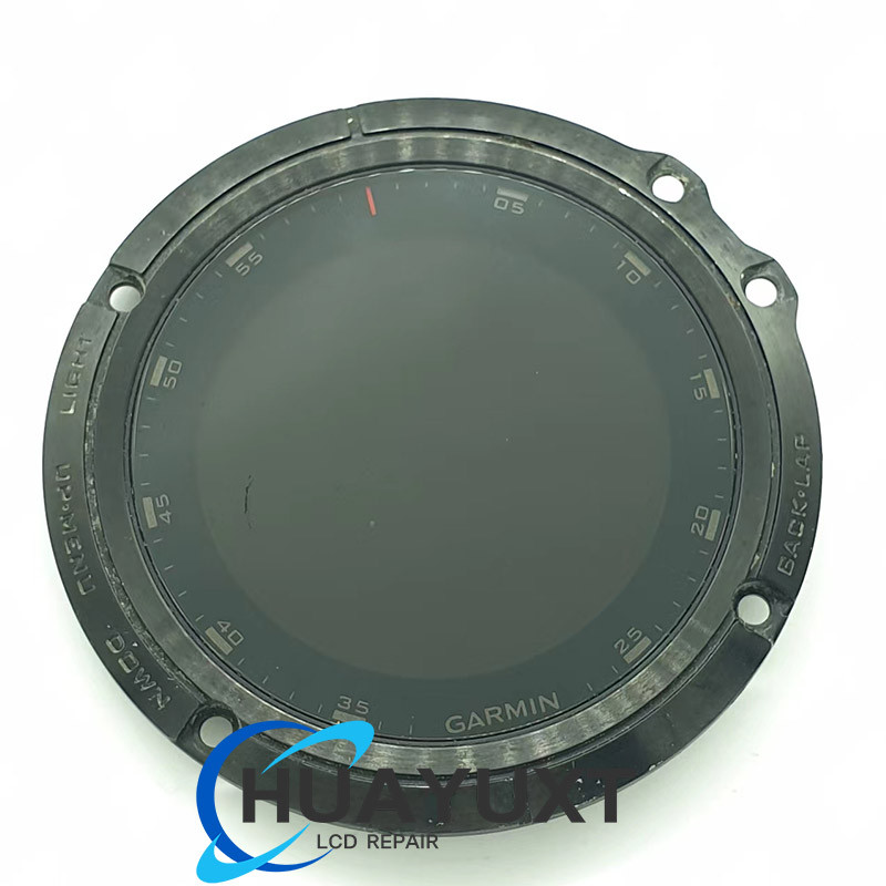 Original LCD Display Screen Glass For GARMIN Fenix 5x Plus Replacement Parts