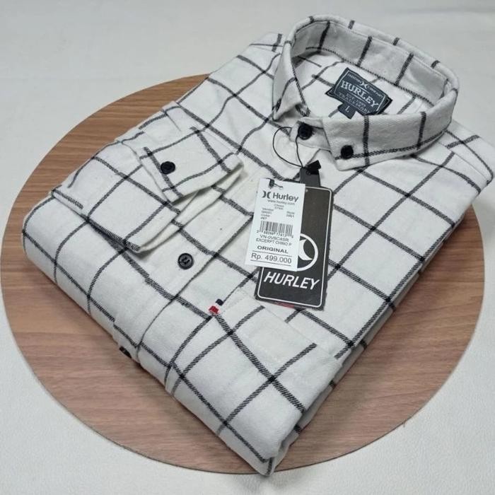 NEW Kemeja Pria Flanel Lengan Panjang Motif Kotak Garis Terbaru M231 [terbaik][terlaris]