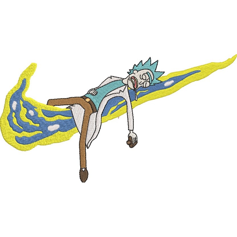Patch Bordir Karakter Nike Rick