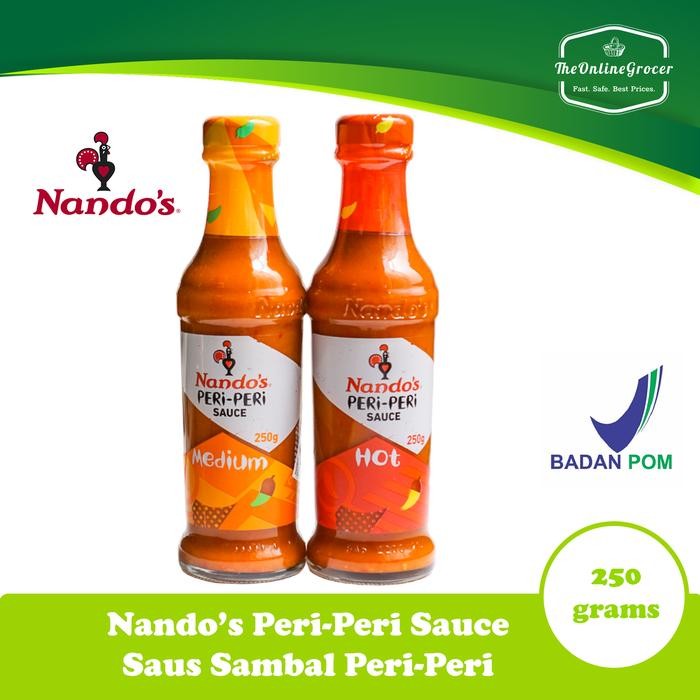 

ASLI N's Peri Peri Sauce 250gr - Saus Sambal Peri Peri READY STOCK