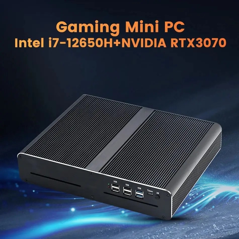 New i9 Mini PC Gamer Intel i7 12650H Discrete Graphic NVIDIA RTX 4060 3060 RTX3070 Windows 11 Deskto