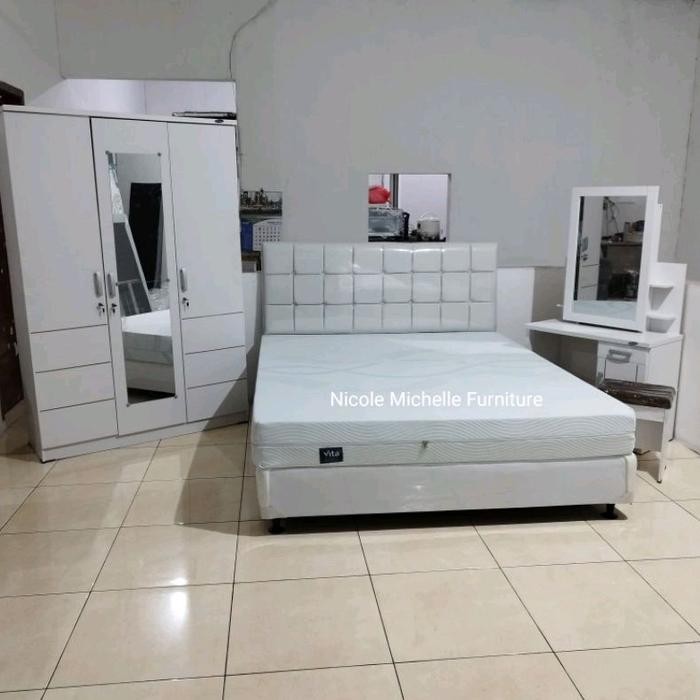 Kamar Set Kasur Inoac Vita Rebounded Lemari Meja Rias