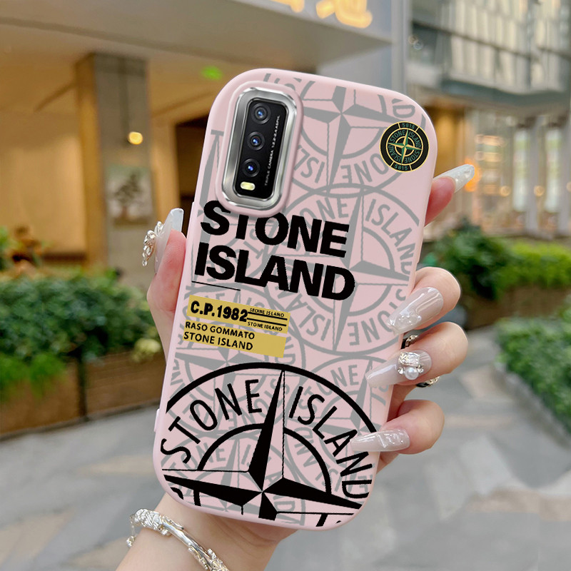 Casing Hp Untuk VIVO Y20 Y20i Y20s Y20T Y12s Y12a Case Casing pola Salib Graffiti Kesing HP Kasing S